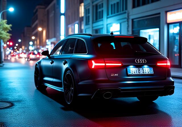 Audi RS6 Custom Aesthetic Mod